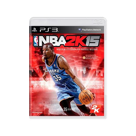 Jogo NBA 2K15 - PS3 - Usado