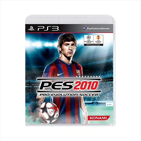 Jogo Pro Evolution Soccer 2010 (PES 10) - PS3 - Usado