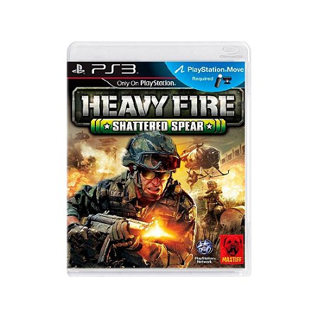 Jogo Heavy Fire Shattered Spear - PS3 - Usado