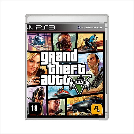 Jogo Grand Theft Auto V (GTA V) - PS3 - Usado