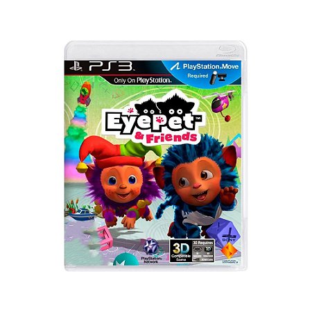 Jogo EyePet & Friends - PS3 - Usado*