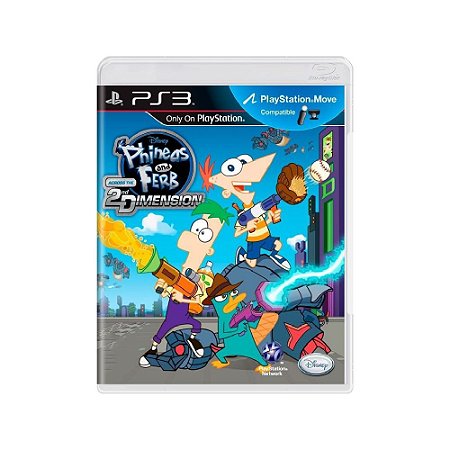 Jogo Phineas and Ferb: Across the 2nd Dimension - PS3 - Usado