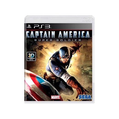 Jogo Captain America Super Soldier - PS3 - Usado*