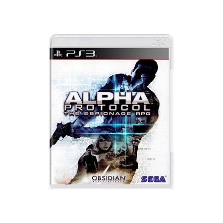 Jogo Alpha Protocol: The Espionage RPG - PS3 - Usado