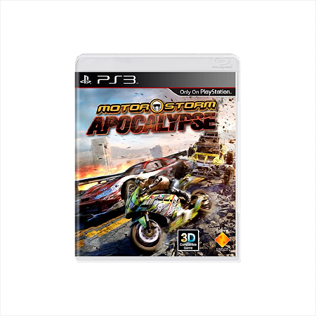 Jogo MotorStorm Apocalypse - PS3 (PlayStation) - Usado - Xplace Games |  Loja de games, vídeo game e assistência técnica Curitiba PS5, PS4, Xbox  One, PS3, Xbox 360, Nintendo Switch, 3DS