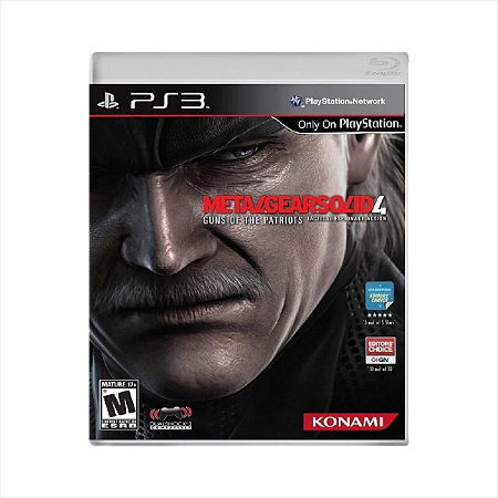 Jogo Metal Gear Solid 4: Guns of the Patriots - Usado -  PS3