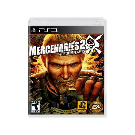 Jogo Mercenaries 2: World in Flames - PS3 - Usado