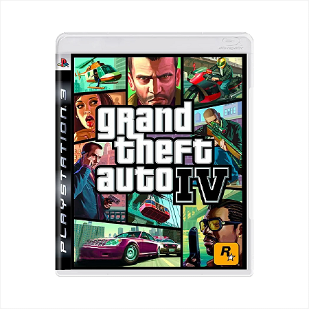 Jogo Grand Theft Auto IV (GTA IV) - PS3 - Usado