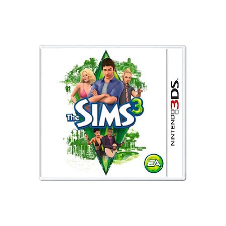 Jogo The Sims 3 3DS Nintendo Usado Xplace Games Loja de games video game e assistencia tecnica Curitiba PS5 PS4 Xbox One PS3 Xbox 360 Nintendo Switch 3DS
