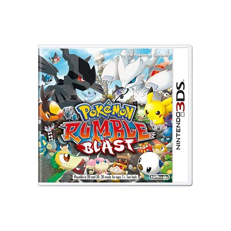 Jogo Pokémon: Rumble Blast - 3DS - Usado