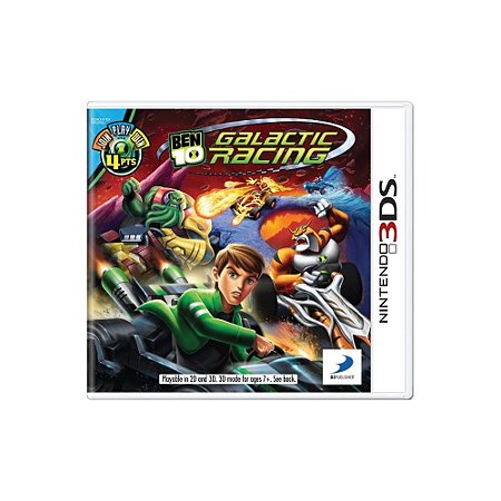 Jogo Ben 10 Galactic Racing - Nintendo 3DS - Usado