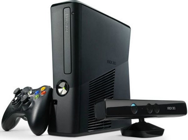 Xbox 360 Slim 4GB + Kinect |Usado|