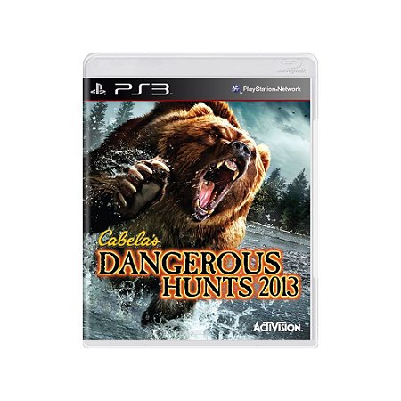 Jogo Cabela's Dangerous Hunts 2013 - PS3 - Usado