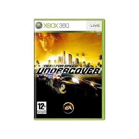 Jogo Need For Speed Undercover - Xbox 360 - Usado