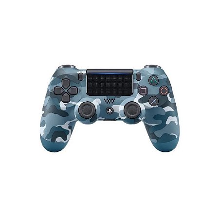 Controle Sony Dualshock 4 Azul Camuflado - PS4