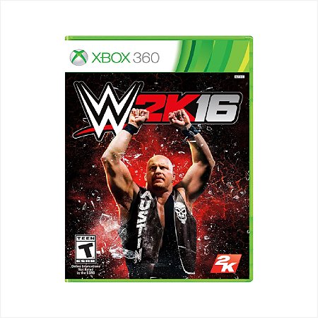 Jogo WWE 2K16 - Xbox 360 - Usado