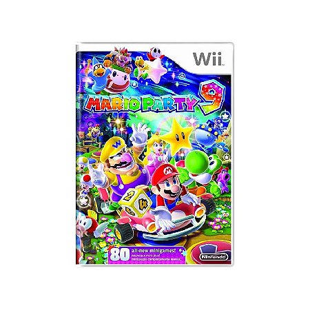 Jogo Mario Party 9 - Wii - Usado