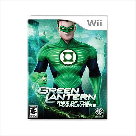 Jogo Green Lantern Rise of the Manhunters - Wii - Usado