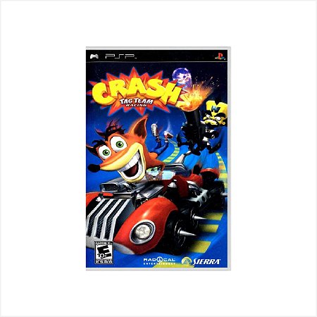 Jogo Crash Tag Team Racing - PSP - Usado