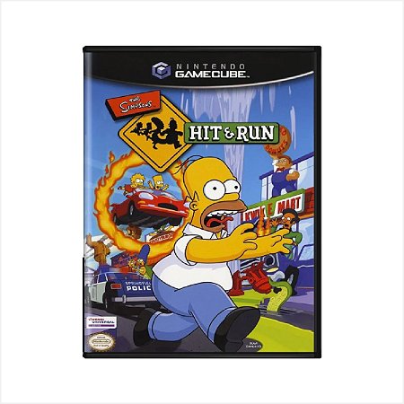 Jogo The Simpsons Hit & Run - GameCube - Usado
