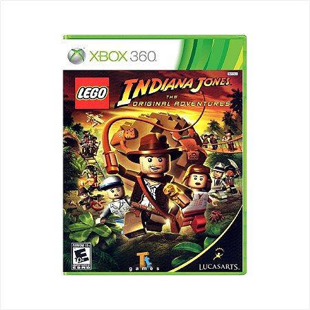 Jogo Lego Indiana Jones The Original Adventures - Xbox 360 - Usado