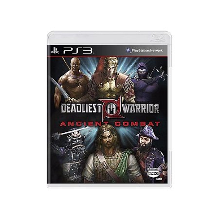 Jogo Deadliest Warrior: Ancient Combat - PS3 - Usado