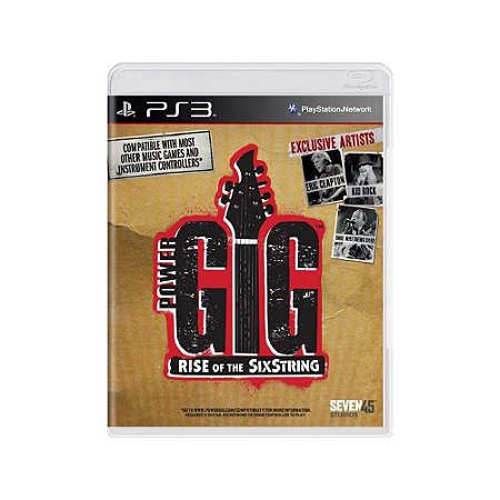Jogo Power GIG: Rise of the SixString - PS3 - Usado