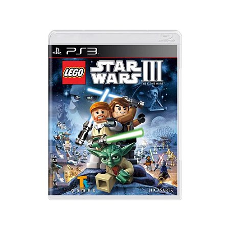 Jogo LEGO Star Wars III: The Clone Wars - PS3 - Usado