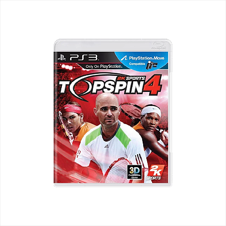 Jogo Top Spin 4 - PS3 - Usado