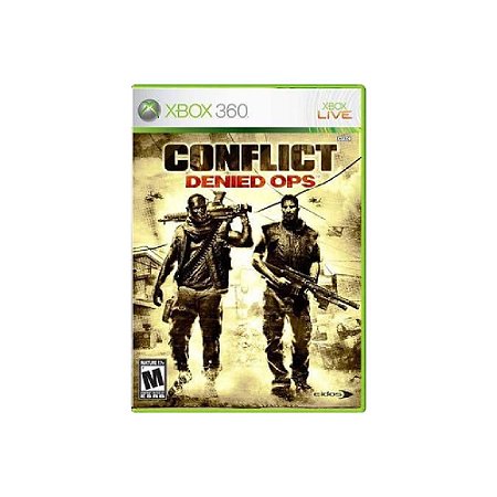 Jogo Conflict: Denied Ops - Xbox 360 - Usado*