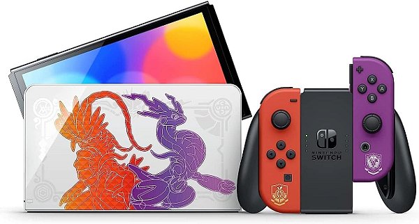 Console Nintendo Switch OLED Pokémon Scarlet e Violet Edition - Usado