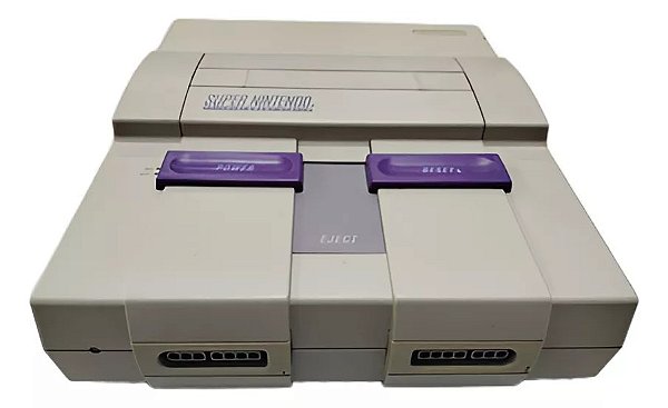 Console Super Nintendo (2 Controles + Super Mario) - Usado