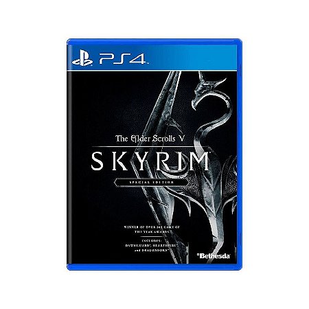 Jogo The Elder Scrolls V Skyrim Special Edition - PS4 - Usado