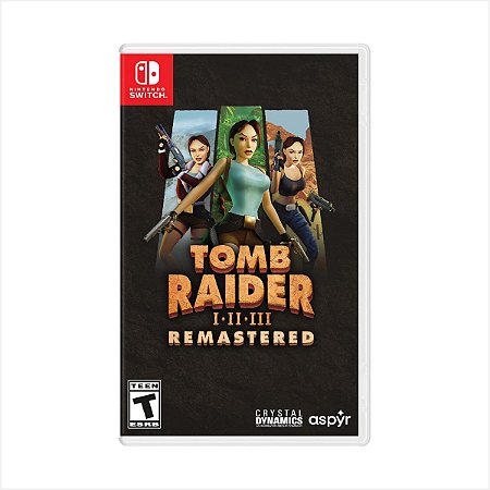 Jogo Tomb Raider I-III Remastered - Nintendo Switch - Usado