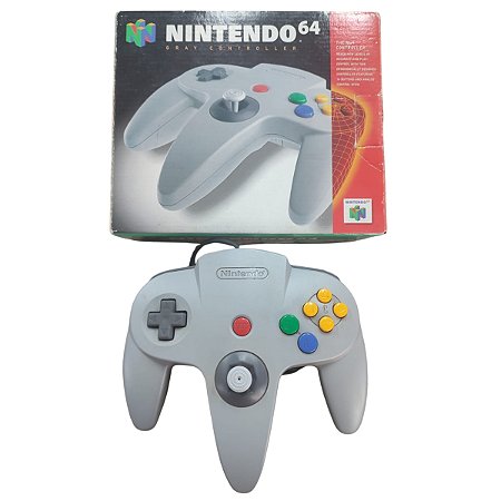 Controle Nintendo 64 (Com Caixa) - Nintendo - Usado