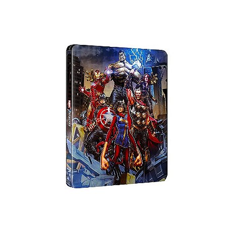 Jogo Marvel Avengers Steelbook - PS4 - Usado