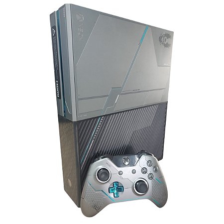 Console Xbox One FAT 1TB Edição Halo 5 Guardians - Usado