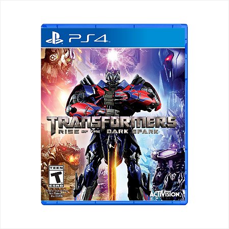 Jogo Transformers Rise Of The Dark Spark - PS4 - Usado