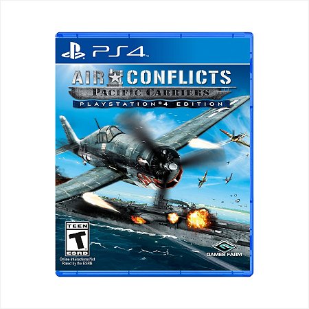 Jogo Air Conflicts Pacific Carriers - PS4 - Usado