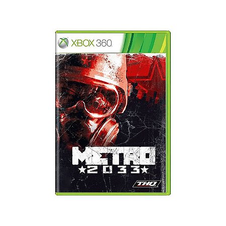 Jogo Metro 2033 - Xbox 360 - Usado