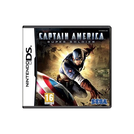 Jogo Captain America Super Soldier - Nintendo DS - Usado