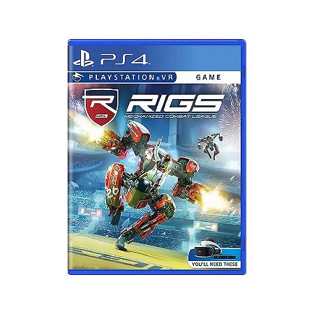 Jogo RIGS Mechanized Combat League VR - PS4 - Usado