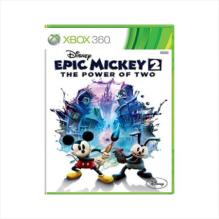Jogo Epic Mickey 2 The Power of Two - Xbox 360 - Usado