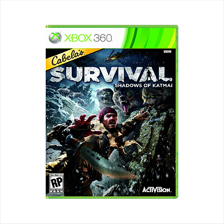 Jogo Cabela's Survival Shadows of Katmai - Xbox 360 - Usado