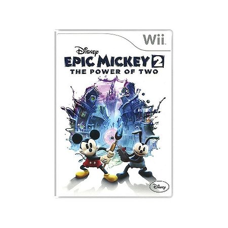 Jogo Disney Epic Mickey 2 The Power of Two - Wii - Usado