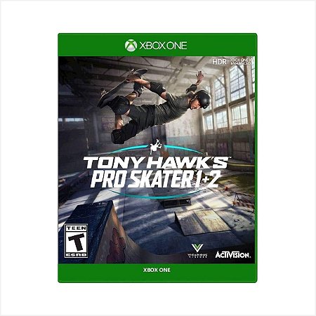 Jogo Tony Hawk's Pro Skater 1 + 2 - Xbox One - Usado