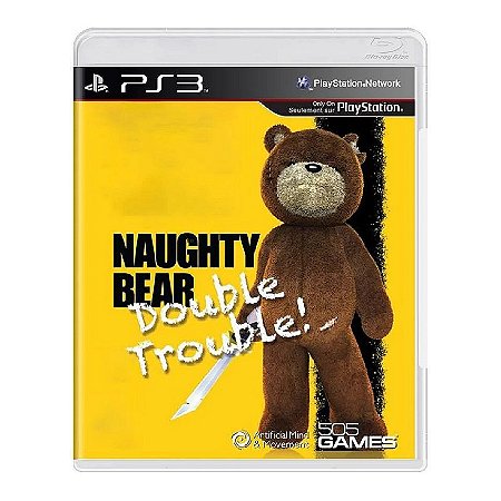 Jogo Naughty Bear Gold Edition - PS3 - Usado