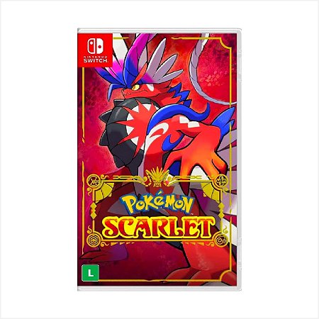 Jogo Pokémon Scarlet - Nintendo Switch - Usado