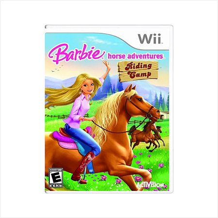 Jogo Barbie Horse Adventures Riding Camp - Wii - Usado