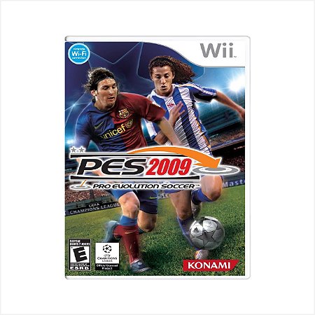 Jogo Pes 2009 - Wii - Usado